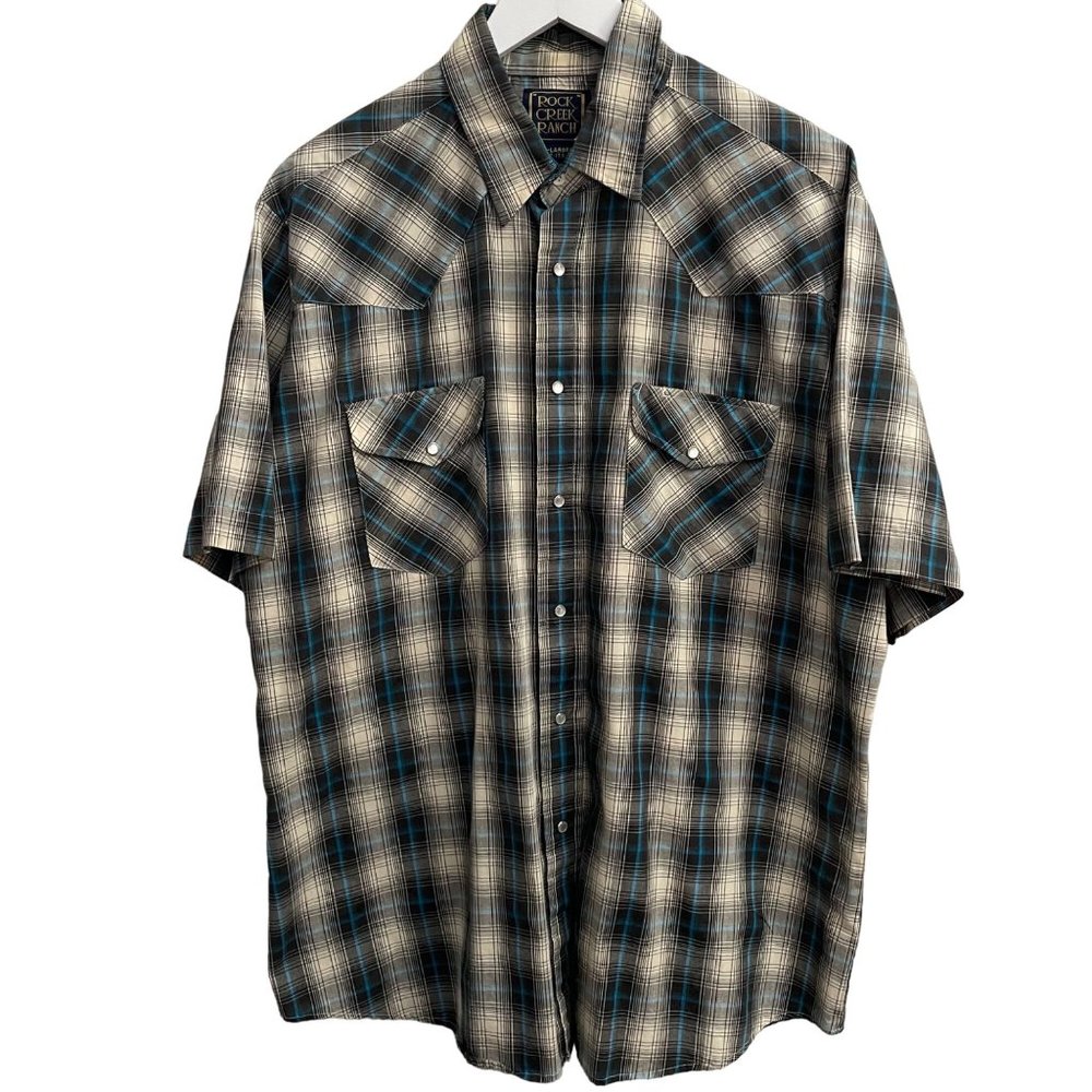 Rock Creek Ranch Pearl Snap Size XL